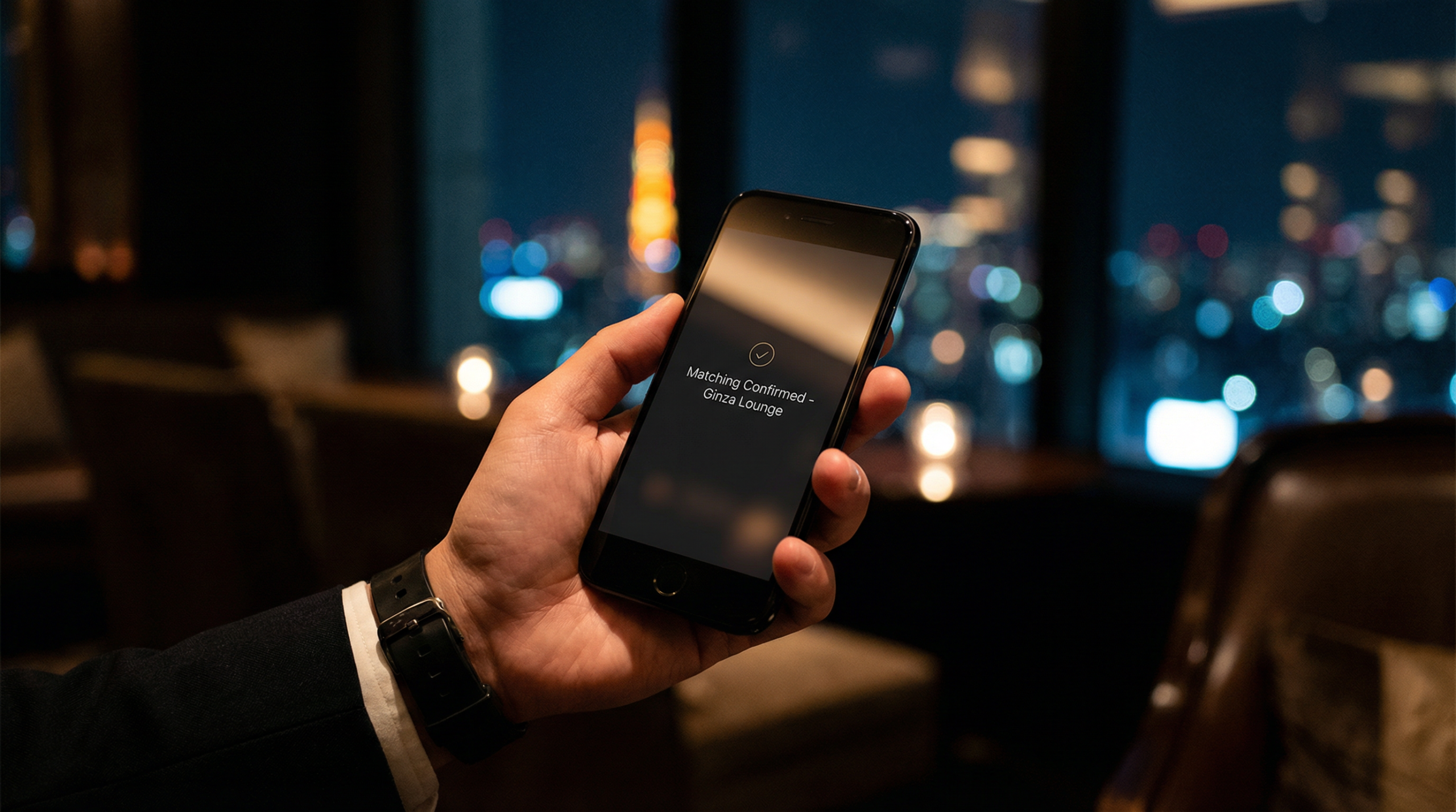 マッチング確認画面